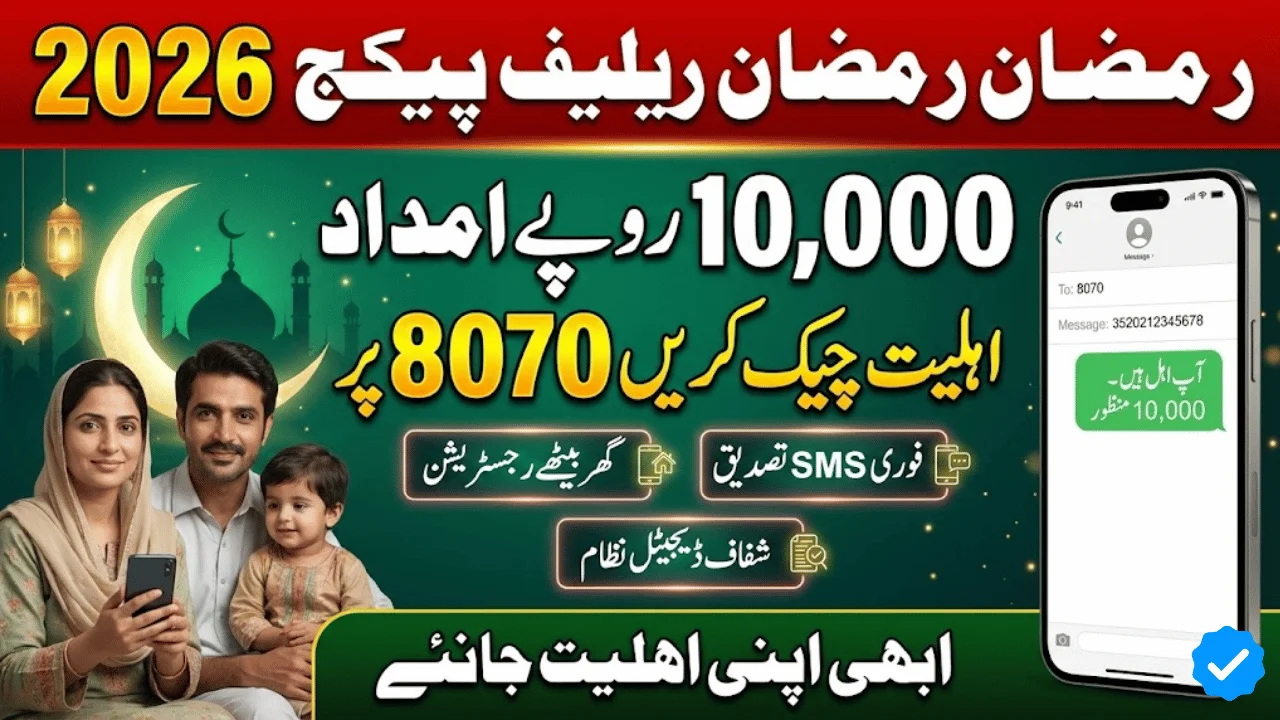 Rs 10,000 Maryam Nawaz Ramzan Relief Package 2026 – Status Check, Online Apply & Eligibility Guide